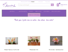 Tablet Screenshot of alessandraassi.com.br